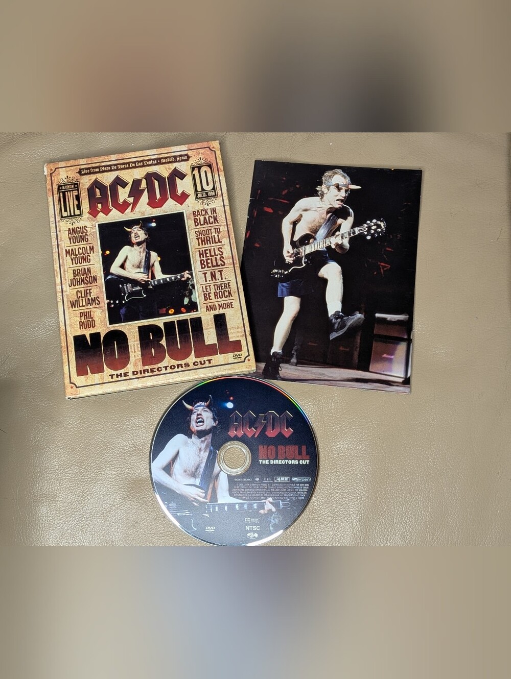 AC/DC No Bull The Director's Cut DVD